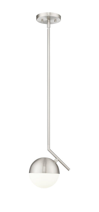 Z-Lite 7517P7-BN One Light Pendant, Brushed Nickel