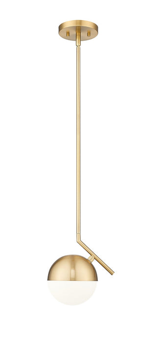 Z-Lite 7517P7-MGLD One Light Pendant, Modern Gold