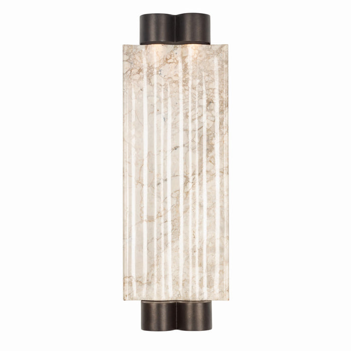 Kalco 409921BZ LED Outdoor Wall Sconce, Bronze