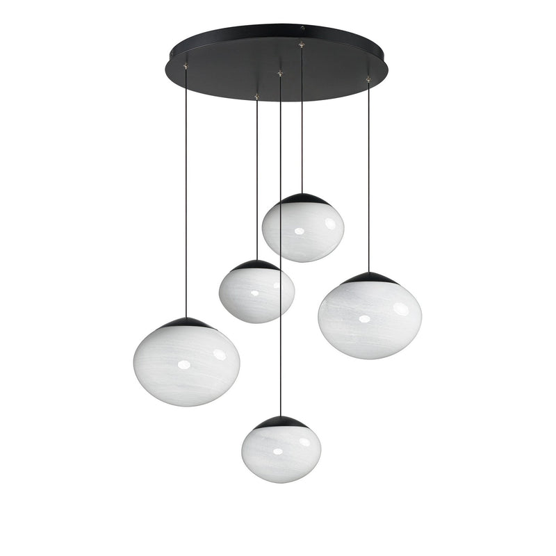 ET2 E11525-113BK LED Pendant, Black