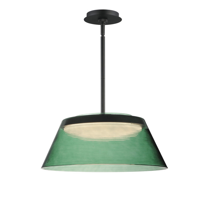ET2 E22088-04BK LED Pendant, Black