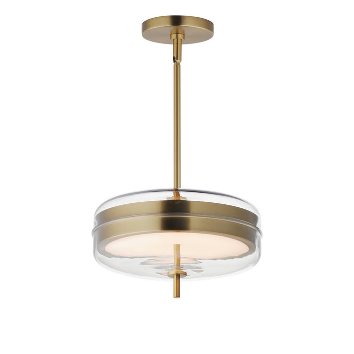 ET2 E24662-18NAB LED Pendant, Natural Aged Brass