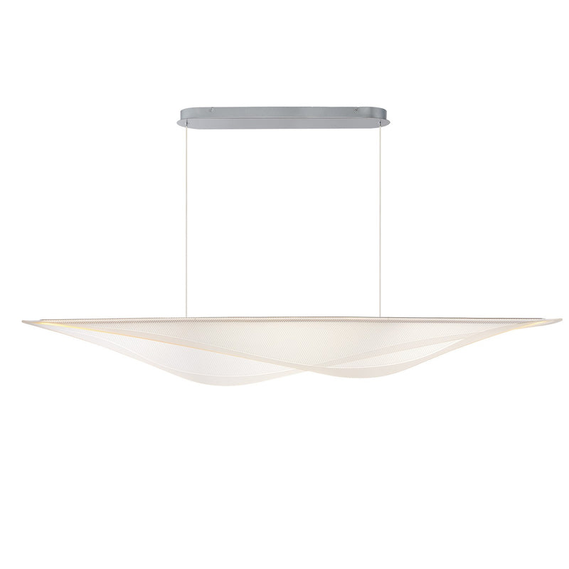 ET2 E24718-144PC LED Linear Pendant, Polished Chrome