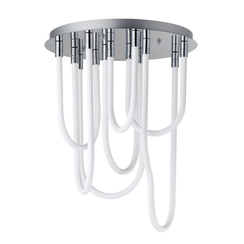 ET2 E24987-PC LED Flush Mount, Polished Chrome