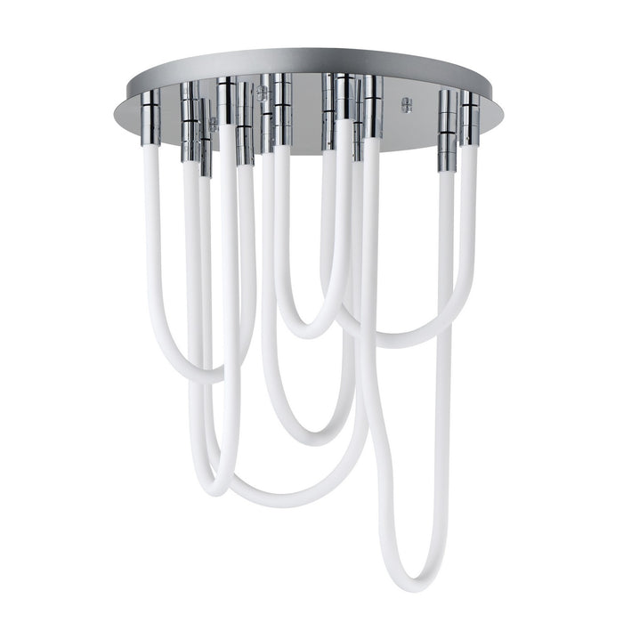 ET2 E24987-PC LED Flush Mount, Polished Chrome