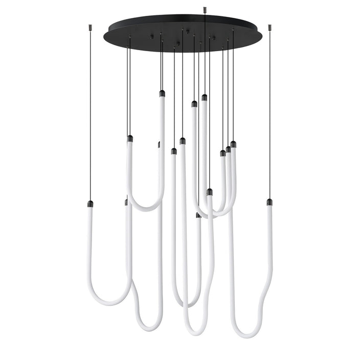 ET2 E24988-BK LED Pendant, Black