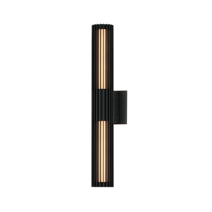 ET2 E30316-BK LED Outdoor Wall Sconce, Black