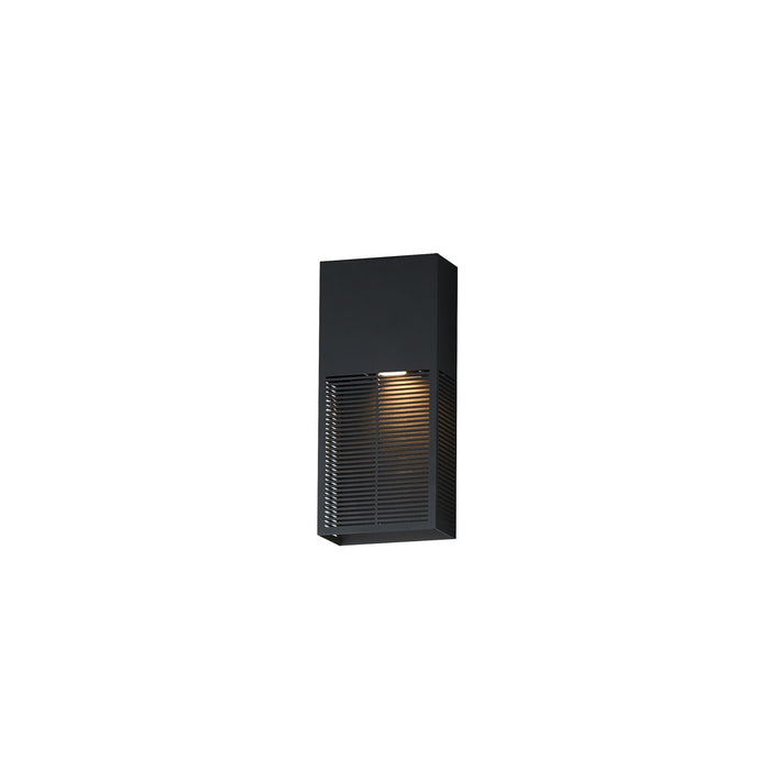 ET2 E30392-BK LED Outdoor Wall Sconce, Black