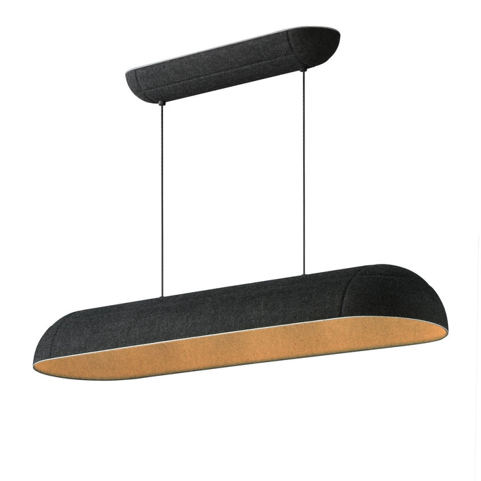ET2 E34616-DG LED Linear Pendant, Dark Gray