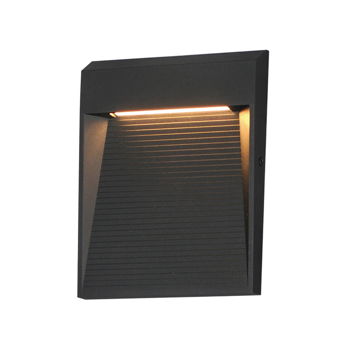 ET2 E41556-BK LED Outdoor Wall Sconce, Black