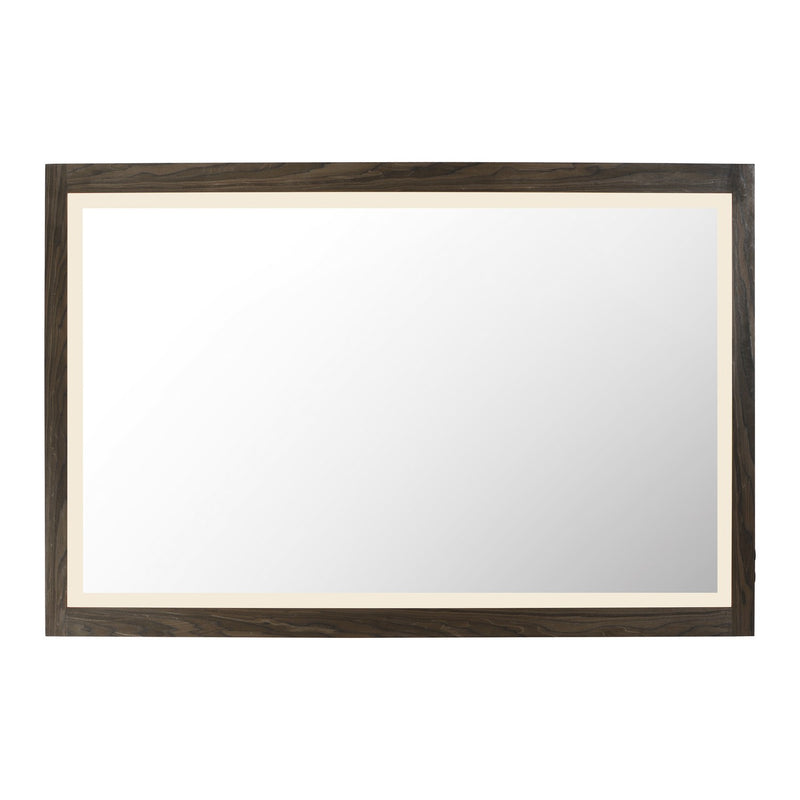 ET2 E42054-WN LED Mirror, Walnut