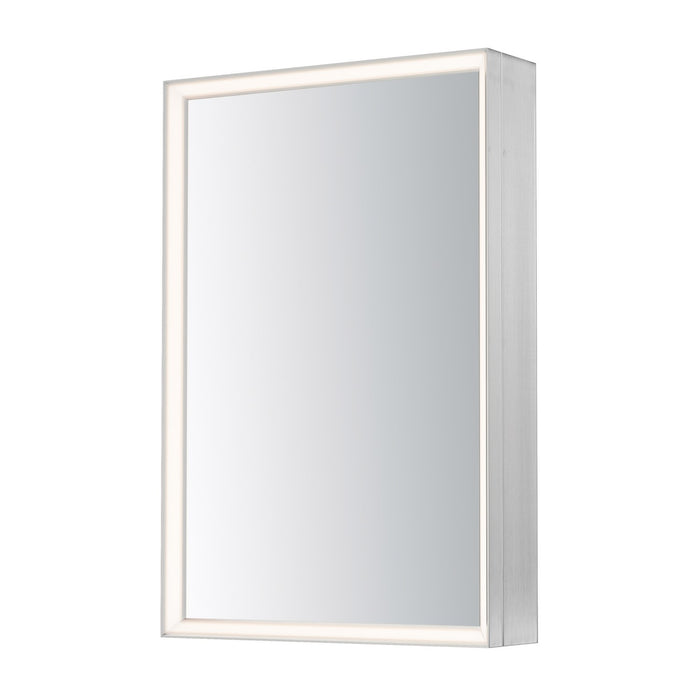 ET2 E42065-SN LED Mirror, Satin Nickel