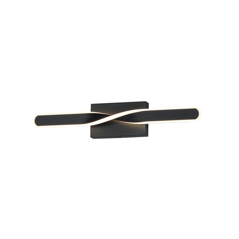 ET2 E24152-BK LED Bath Vanity, Black