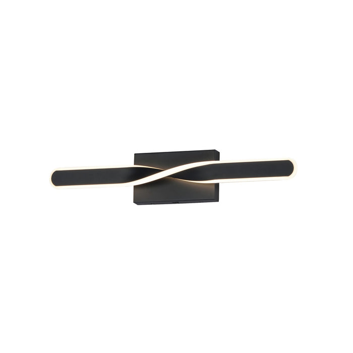 ET2 E24152-BK LED Bath Vanity, Black