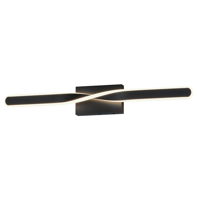 ET2 E24153-BK LED Bath Vanity, Black