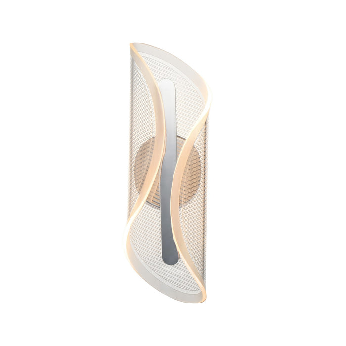 ET2 E24711-144PC LED Wall Sconce, Polished Chrome
