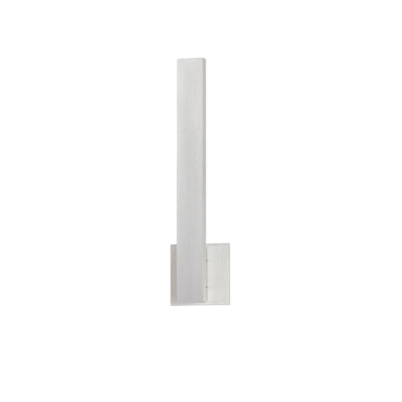 ET2 E42341-SA LED Outdoor Wall Sconce, Satin Aluminum