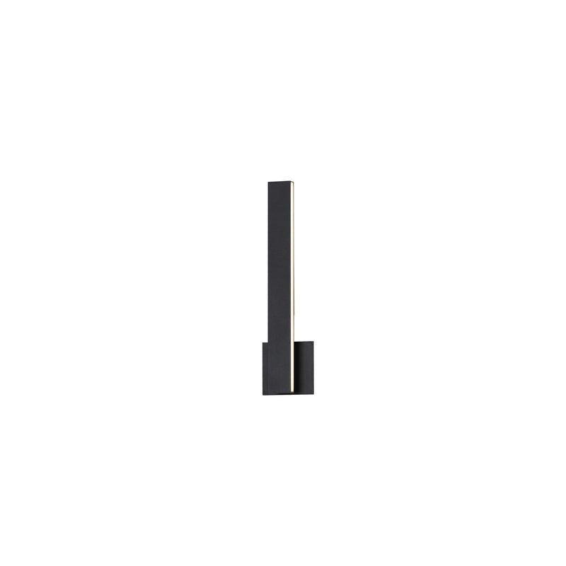 ET2 E42361-BK LED Outdoor Wall Sconce, Black