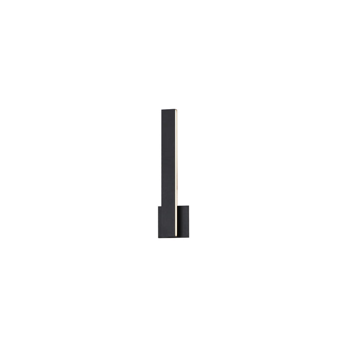 ET2 E42361-BK LED Outdoor Wall Sconce, Black