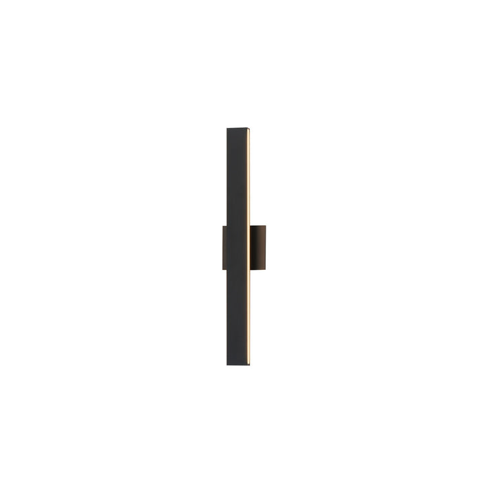 ET2 E42362-BK LED Outdoor Wall Sconce, Black