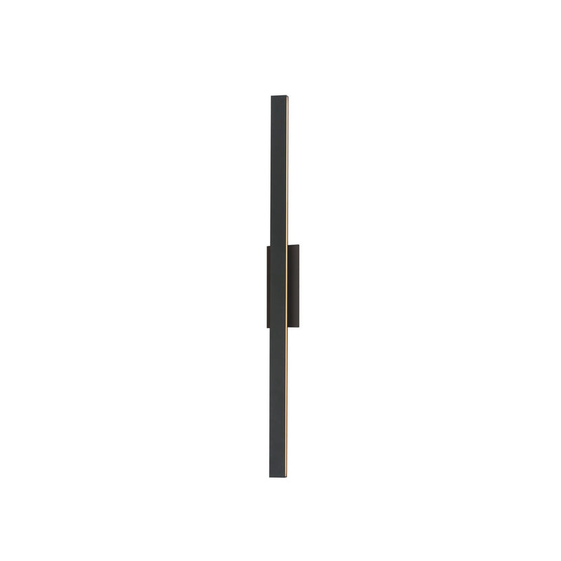 ET2 E42364-BK LED Outdoor Wall Sconce, Black