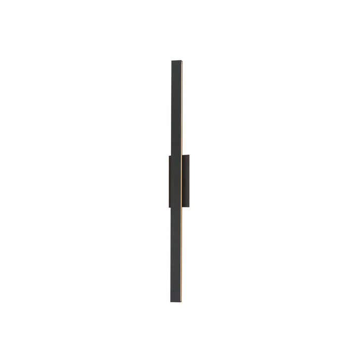 ET2 E42364-BK LED Outdoor Wall Sconce, Black