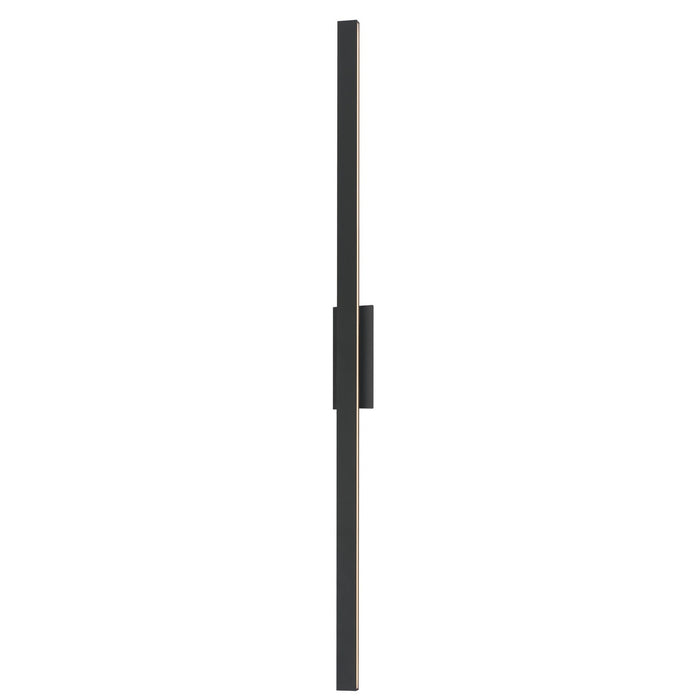 ET2 E42368-BK LED Outdoor Wall Sconce, Black