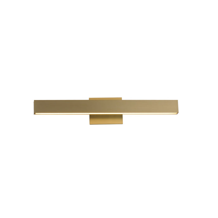 ET2 E42662-SBR LED Bath Vanity, Satin Brass