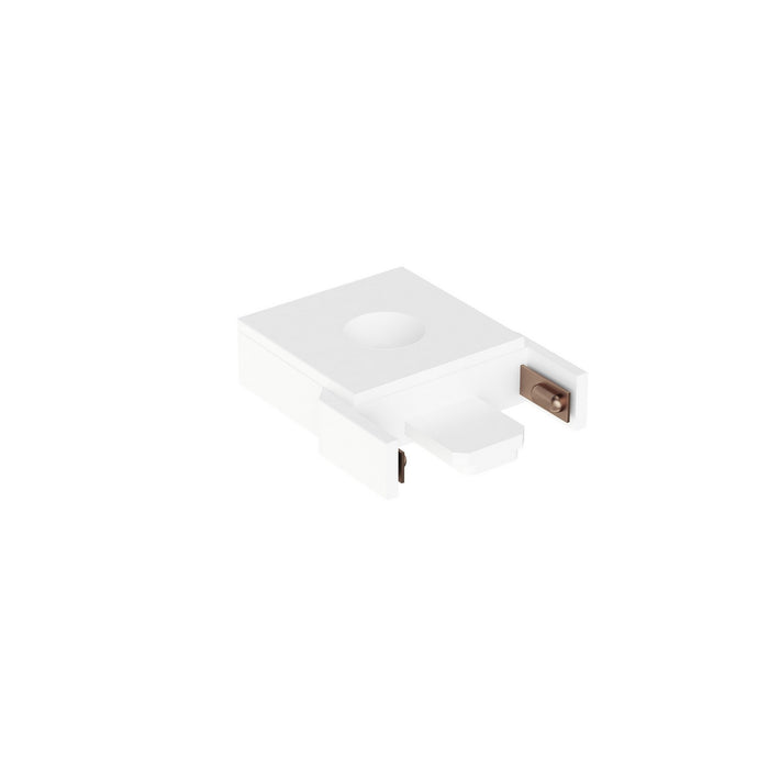 ET2 ETMSC-1END-WT Track End Connector, White