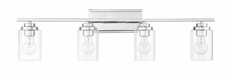 Craftmade 20435CH4 Four Light Vanity, Chrome
