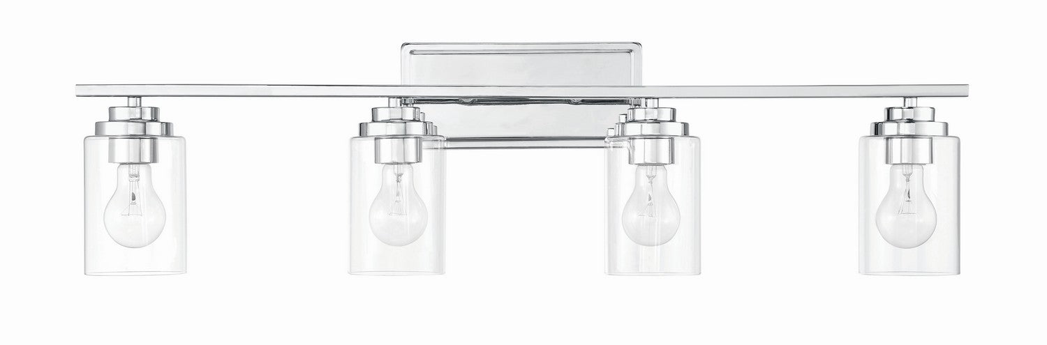 Craftmade 20435CH4 Four Light Vanity, Chrome