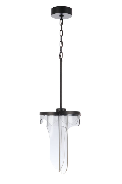 Craftmade 59693-FB-LED LED Pendant, Flat Black
