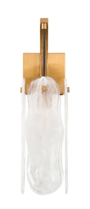 Craftmade 59961-SB One Light Wall Sconce, Satin Brass