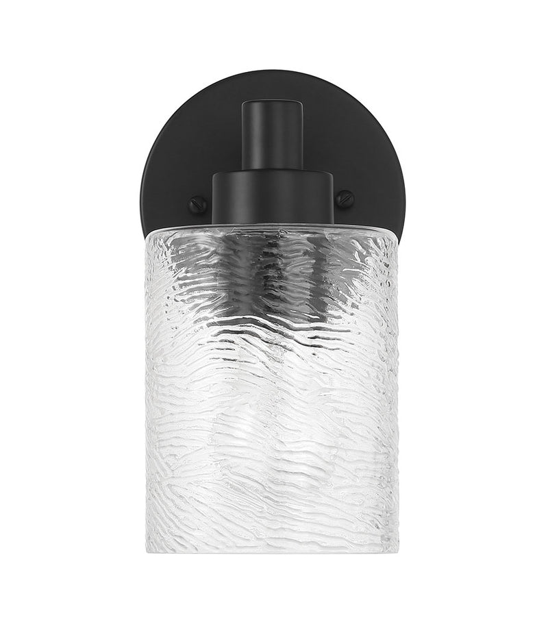 Craftmade 60201-FB One Light Wall Sconce, Flat Black