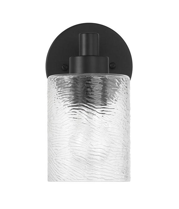 Craftmade 60201-FB One Light Wall Sconce, Flat Black