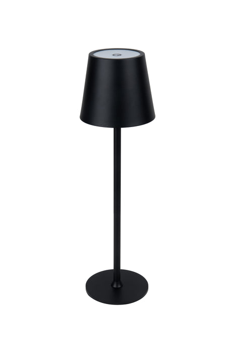 Craftmade 86290FB-TR LED Rechargeable Lamp, Flat Black