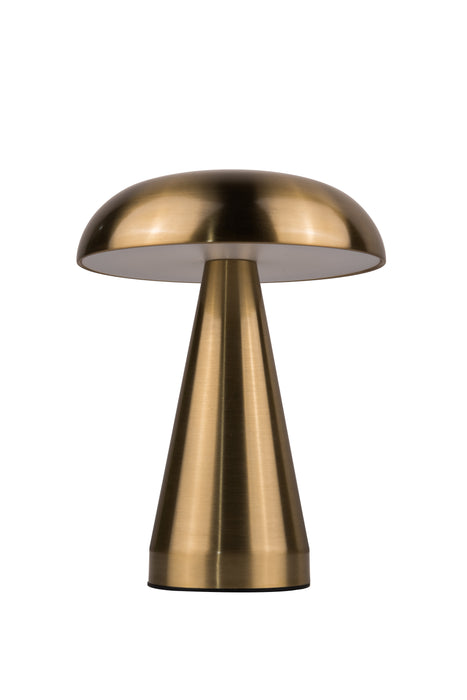Craftmade 86292BRS-TR LED Rechargeable Lamp, Brass