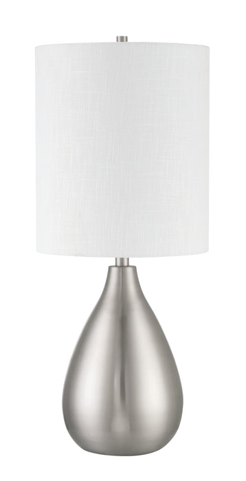 Craftmade 87004BNK-T One Light Table Lamp, Brushed Polished Nickel