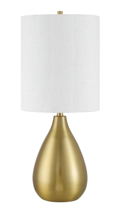 Craftmade 87004SB-T One Light Table Lamp, Satin Brass