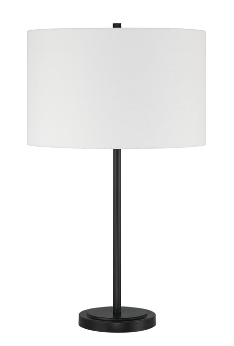 Craftmade 87009FB-T One Light Table Lamp, Flat Black