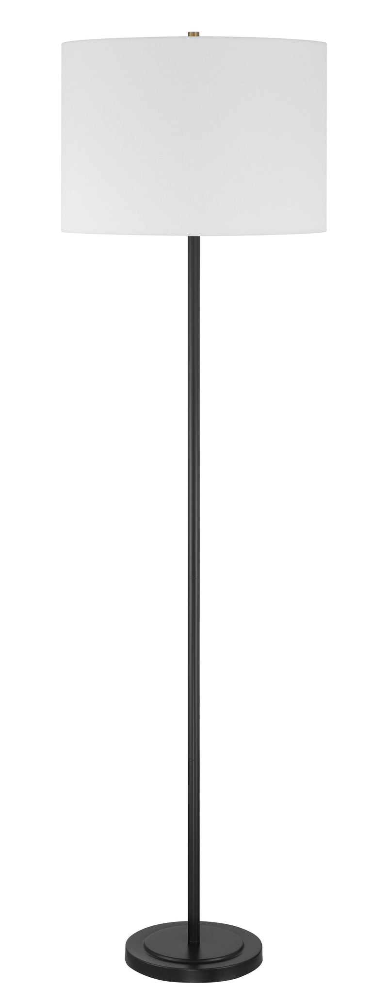 Craftmade 87010FB-F One Light Floor Lamp, Flat Black