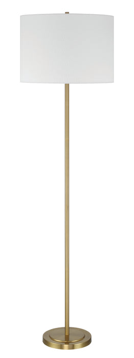 Craftmade 87010SB-F One Light Floor Lamp, Satin Brass