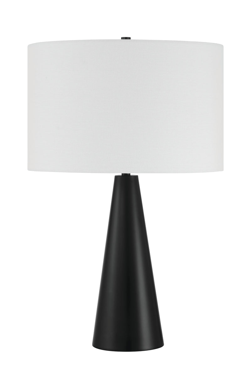 Craftmade 87013FB-T One Light Table Lamp, Flat Black
