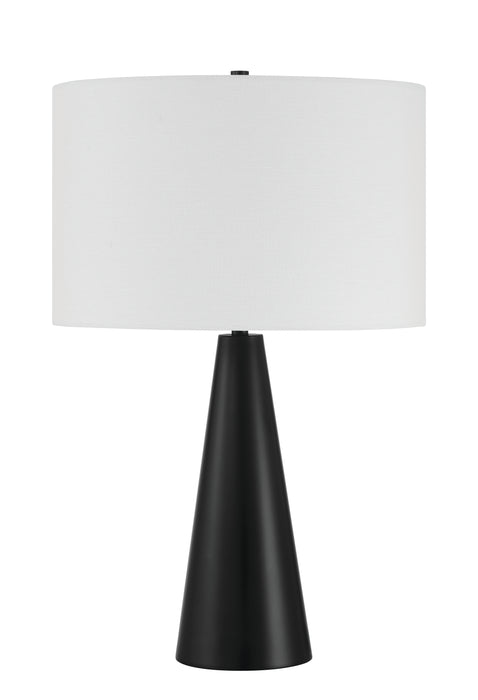 Craftmade 87013FB-T One Light Table Lamp, Flat Black