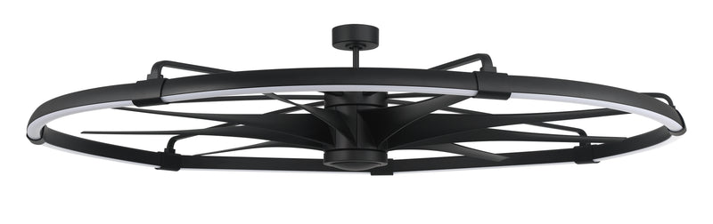 Craftmade AXL80FB9 80"Ceiling Fan, Flat Black