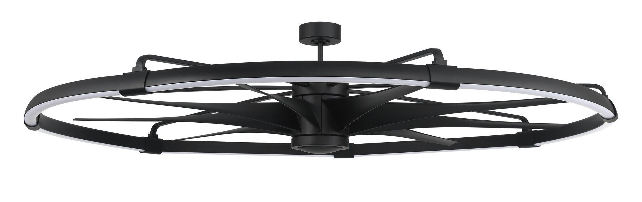 Craftmade AXL80FB9 80"Ceiling Fan, Flat Black