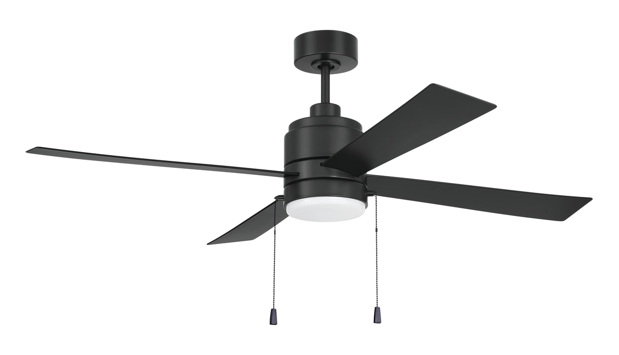 Craftmade OMCY52FB4-PC 52"Ceiling Fan, Flat Black