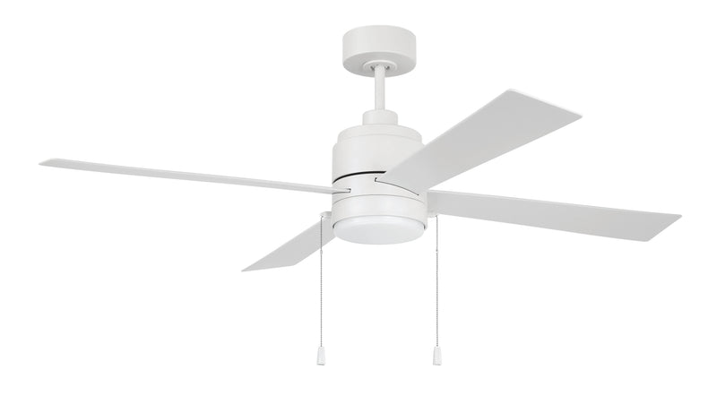Craftmade OMCY52W4-PC 52"Ceiling Fan, White