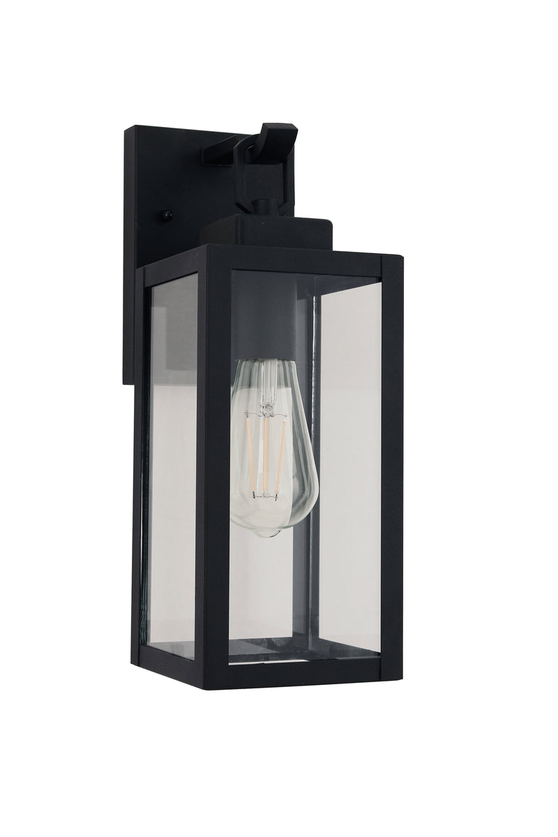 Craftmade ZA6804-TB One Light Outdoor Lantern, Textured Black