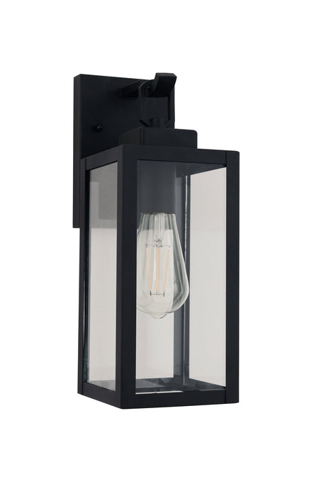 Craftmade ZA6804-TB One Light Outdoor Lantern, Textured Black